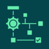Business process mapping icon